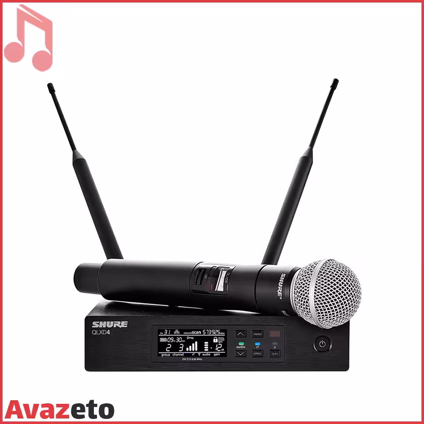 میکروفن بیسیم شور Shure QLXD24/SM58