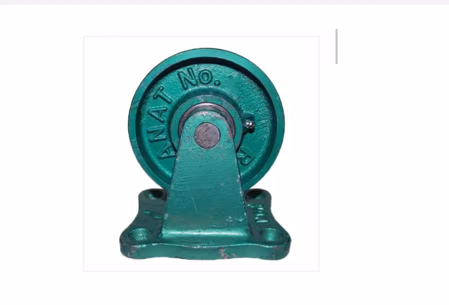چرخ چدنی 160 روتراش ثابت