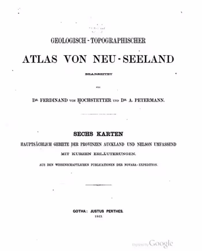 خرید و دانلود نسخه کامل کتاب Geologisch-topographischer Atlas von Neu-Seeland