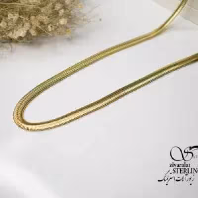 گردنبند استیل ماری کد 5423