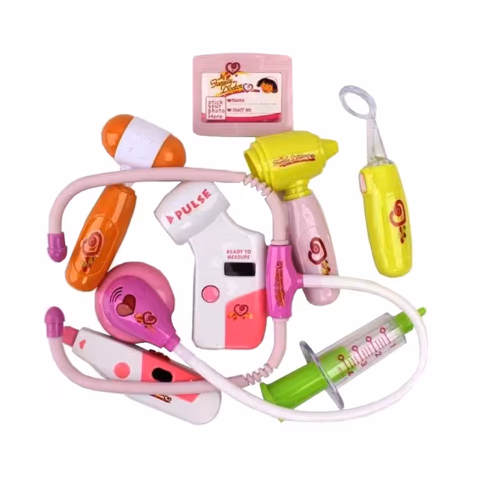 ست اسباب بازی تجهیزات پزشکی مدل باتری خور