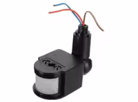 سوئیچ سنسور PIR حرکتی 220V مشکی مدل دیواری