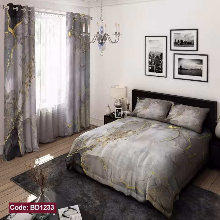 روتختی دونفره طرح سنگ مرمر کد BD1233