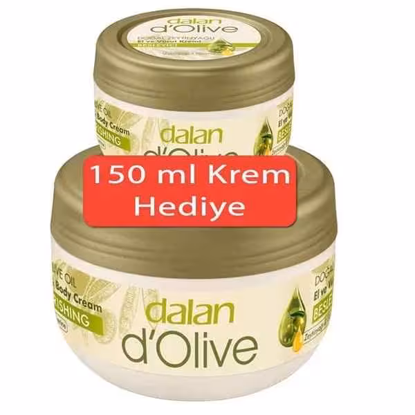 کرم دست و بدن دالان حاوی روغن زیتون و گلیسیرین 300 میل   150 میل