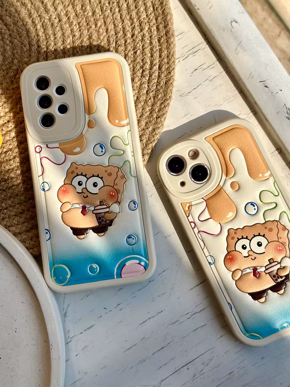 قاب برجسته چرمی SpongeBob