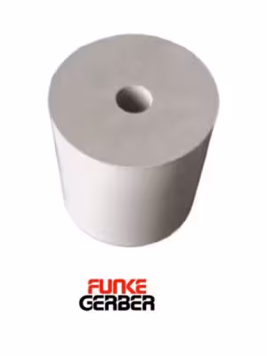 رابر استاپر دارای سوراخ ژربر کد 3300 FunkeGerber