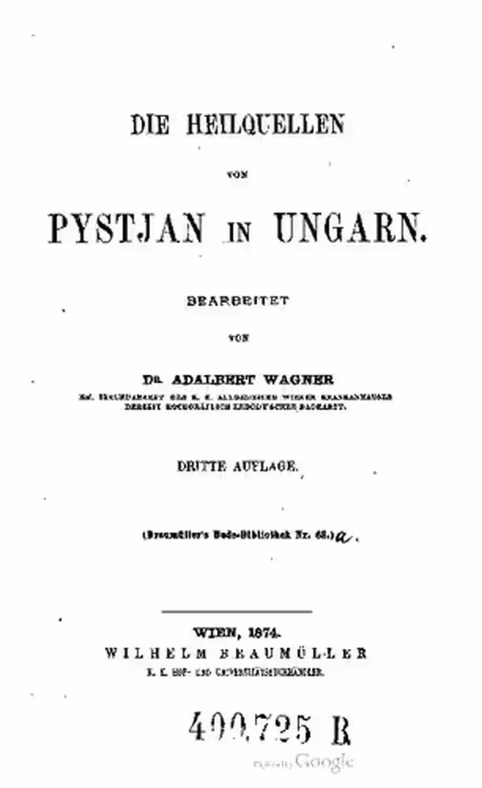 خرید و دانلود نسخه کامل کتاب Die Heilquellen von Pystjan in Ungarn