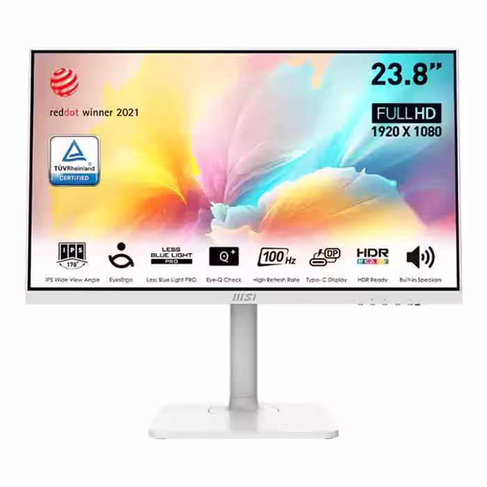 خرید و قیمت مانیتور ام اس آی سایز 23.8 اینچ مدل MSI MD2412PW