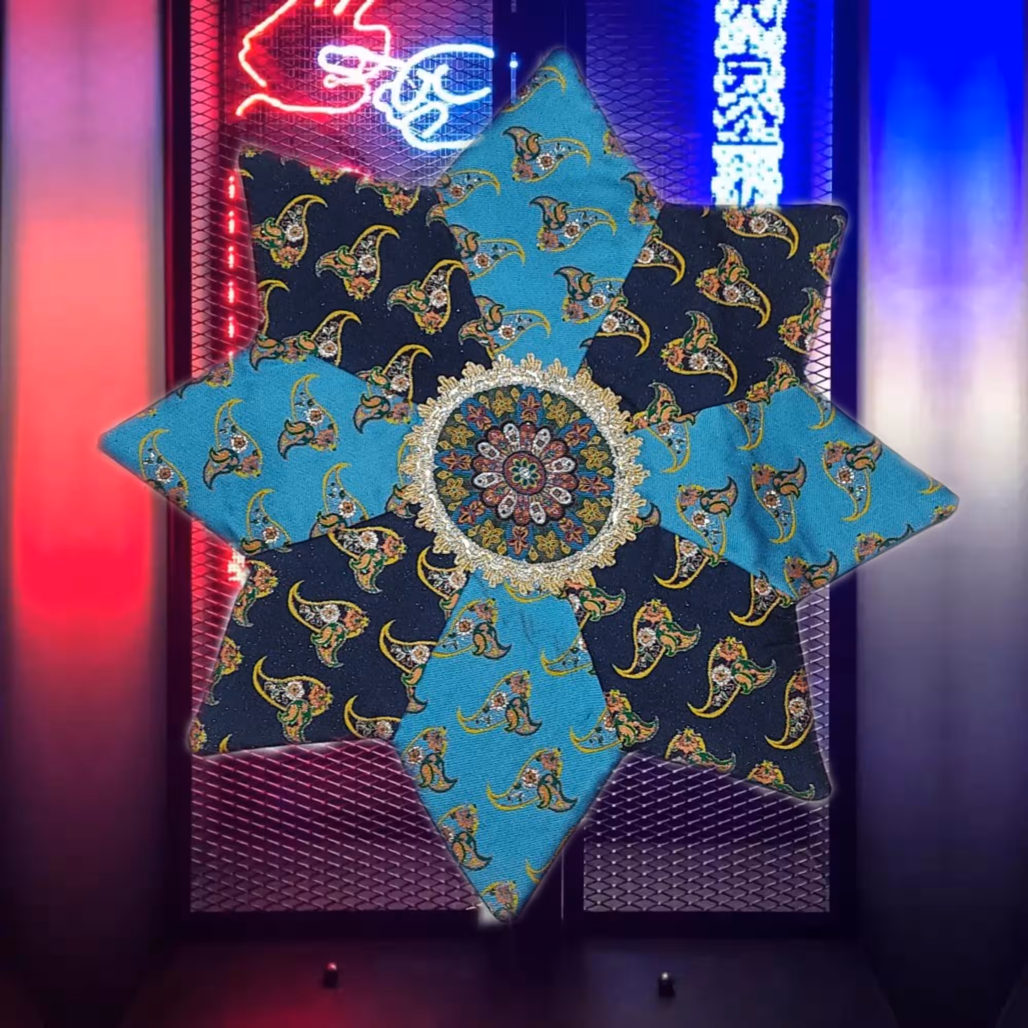 رومیزی ستاره ای ترمه