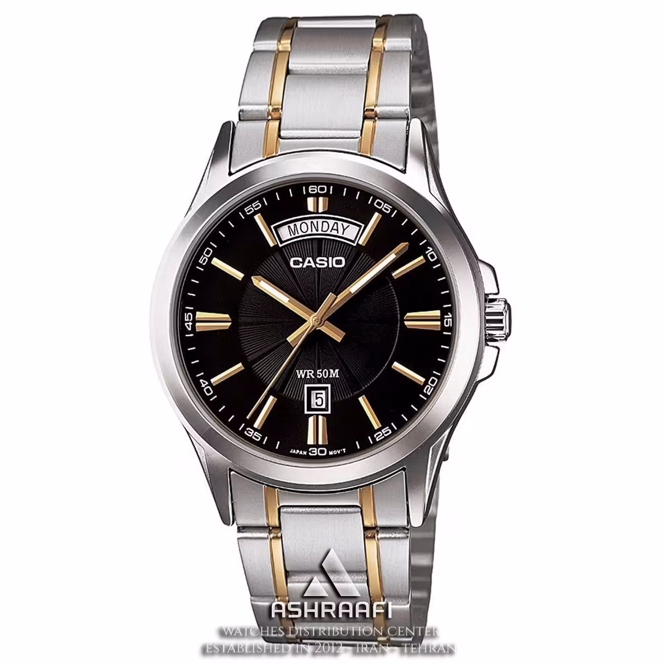 ساعت کاسیو اورجینال Casio MTP-1381G-1AVDF