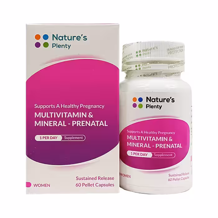 نیچرز پلنتی کپسول مولتی ویتامین و مینرال بانوان 60 عددی - داروکاو