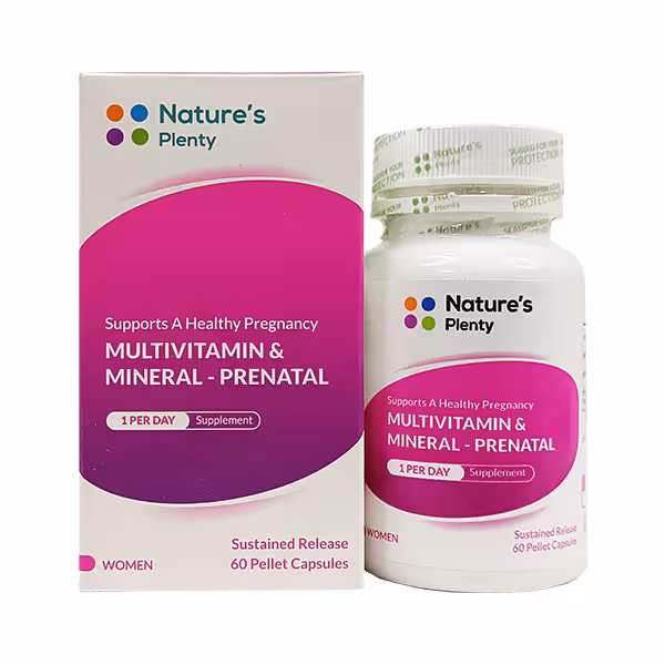نیچرز پلنتی کپسول مولتی ویتامین و مینرال بانوان 60 عددی - داروکاو