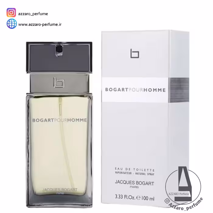 ادکلن مردانه ژاک بوگارت پورهوم Jacques Bogart Pour Homme حجم 100 میل
