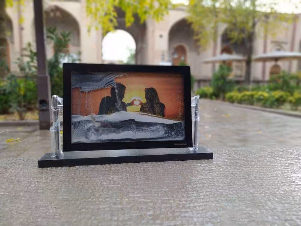 تابلو شنی با عکس پس زمینه دلخواه