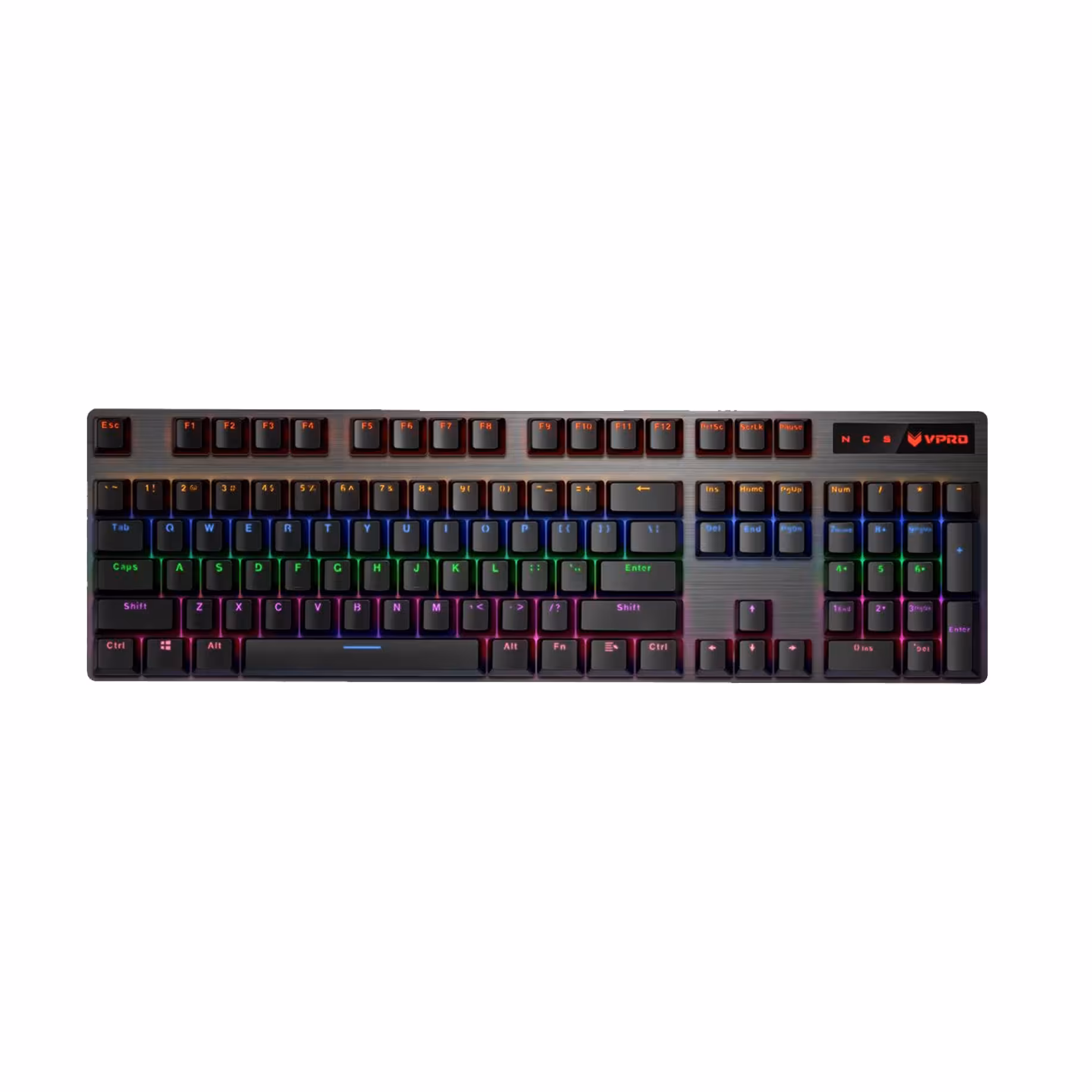 کیبورد گیمینگ رپو KEYBOARD RAPOO MECHANICAL V500 PRO RGB