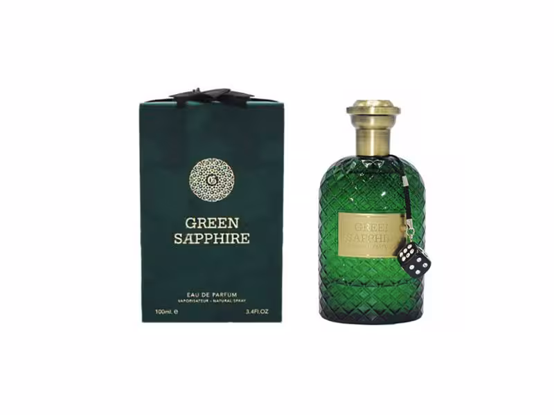 ادکلن مردانه فراگرنس ورد گرین سفیر  Fragrance World GREEN SAPPHIRE