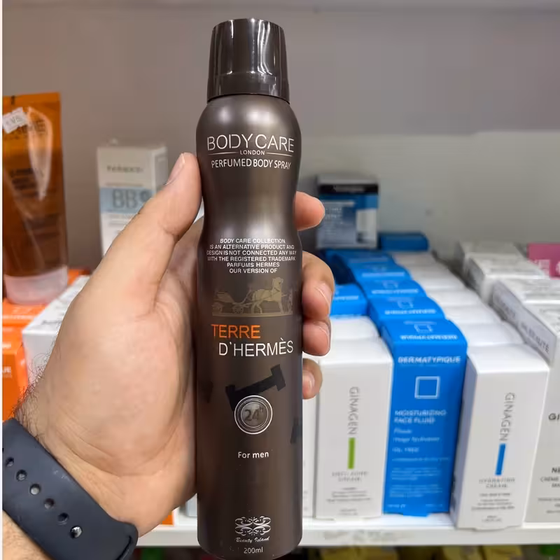 اسپری بادی کر مدل  مردانه TERRE DHERMES | amazonchi