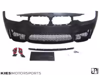 Kies Motorsports 2012-2018 BMW سری 3 (F30 / F31) تبدیل سپر جلو به سبک M3