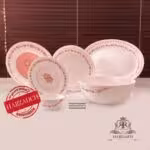 ارکوپال 26 پارچه فرانسوا ریحانا صورتی  1215