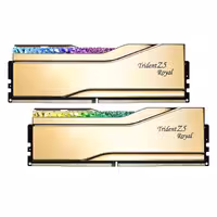 رم جی اسکیل Trident Z5 ROYAL 2*16=32GB 7200MHz CL34 GOLD DDR5