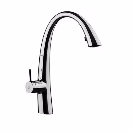 شیر ظرفشویی شاوری کروم KWC مدل زو