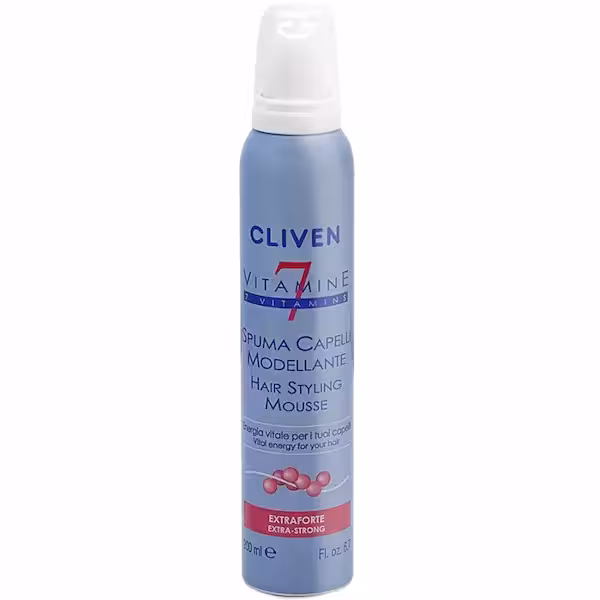 موس حالت دهنده مو 7 ویتامین Extra Strong کلیون 200ml CLIVEN