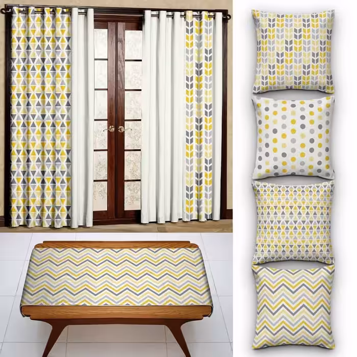 کاور کوسن کد 407 (ست طوسی سبز)