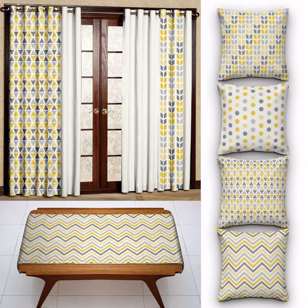 کاور کوسن کد 407 (ست طوسی سبز)