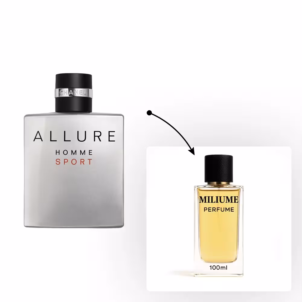 اسانس عطر Chanel Allure Homme Sport برند sfa - کد 1816 - شنل الور هوم اسپرت 100ML - میلیوم پرفیوم