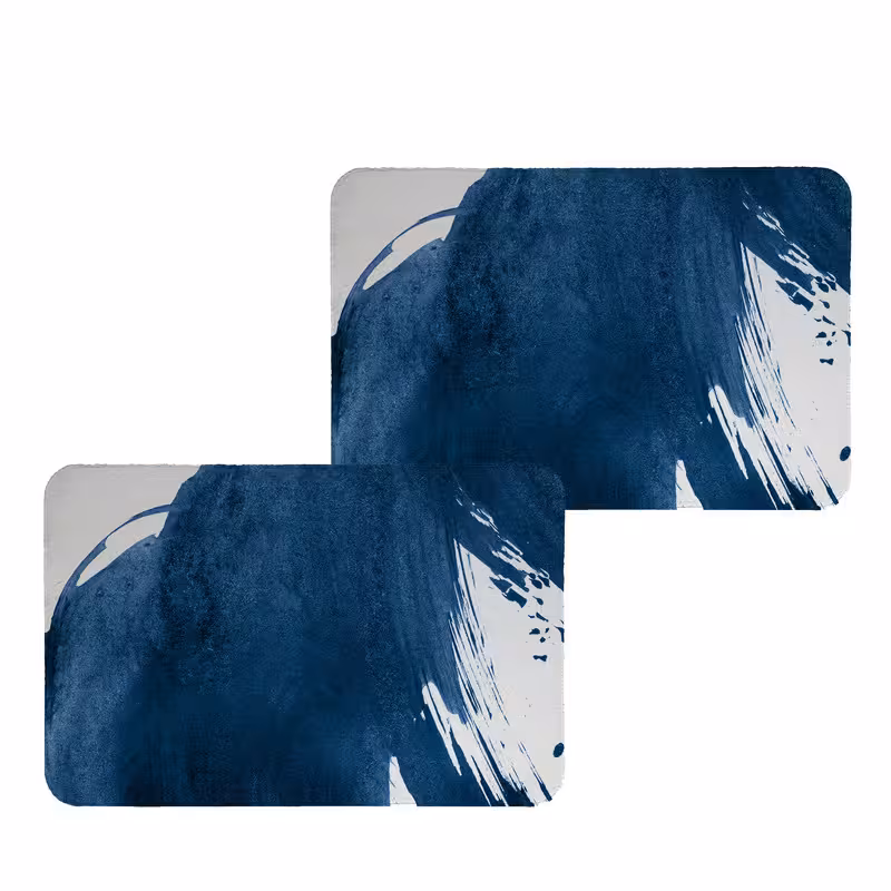 زیربشقابی طرح آبرنگی کد 9138 بسته 2 عددی | کالا مکس