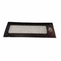 شیشه بخاری 24×62 هیتا شعله مدل ماهی