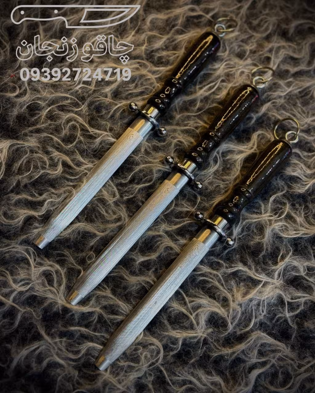 مصقل چاقو تیزکن دسته وار واداتی با کیفیت سایش بالا