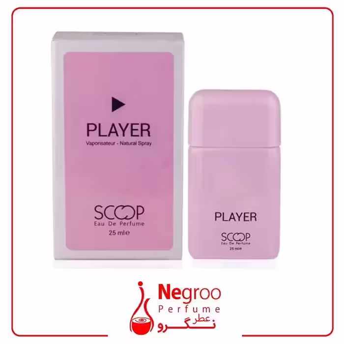 عطر جیبی زنانه اسکوپ مدل Player حجم 25 میلی لیتر