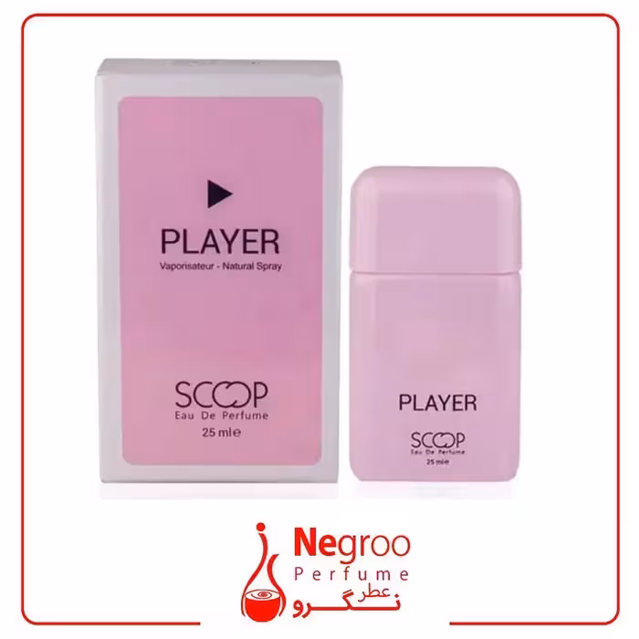 عطر جیبی زنانه اسکوپ مدل Player حجم 25 میلی لیتر