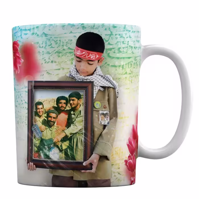 ماگ طرح عکس شهدا کد 1-571