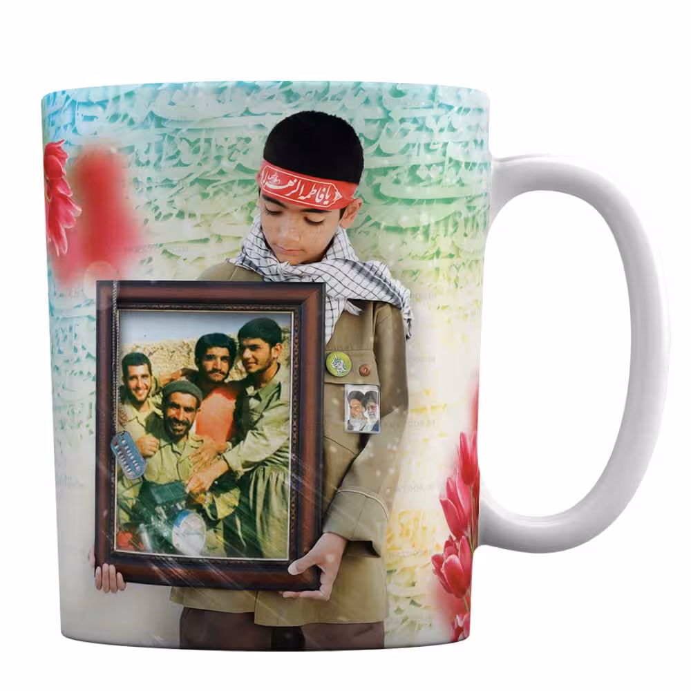 ماگ طرح عکس شهدا کد 1-571