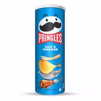 چیپس پرینگلز حجم 165 گرم نمک و سرکه ساخت ترکیه