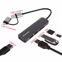 هاب پنج پورت بلو اند لس مدل HC502
