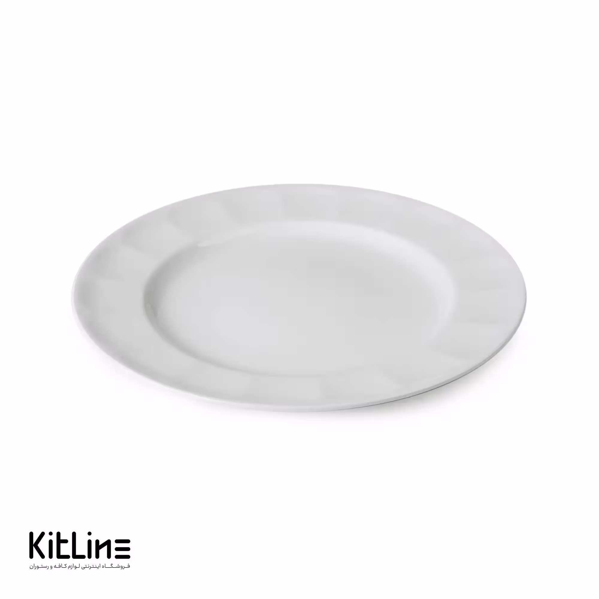 بشقاب چینی نئوکلاسیک 27 سانتیمتری زرین