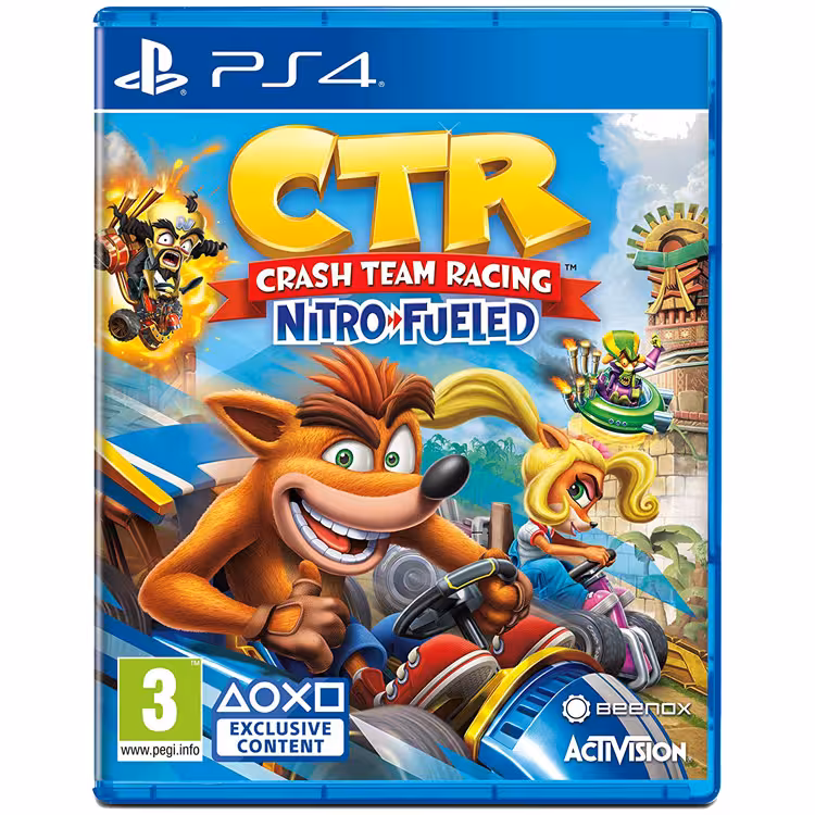 بازی Crash CTR Nitro-Fueled – PS4