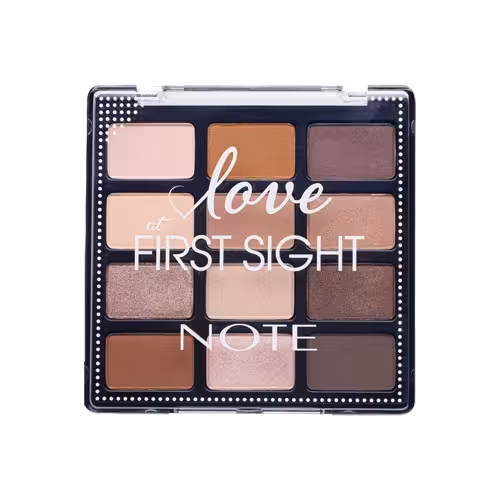 پالت سایه چشم 12 رنگ نوت مدل Love at first sight شماره 201