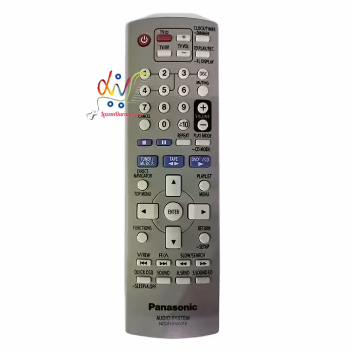 کنترل دی وی دی پاناسونیک 0018