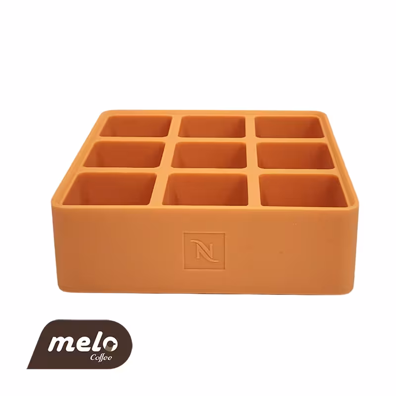 نسپرسو قالب یخ سیلیکونی نارنجی Barista Ice Tray