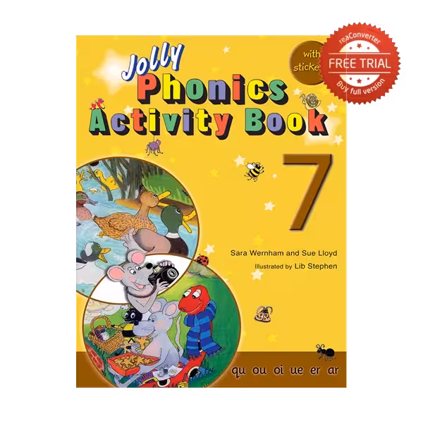 جولی فونیکس اکتیویتی بوک 7 | کتاب انگلیسی Jolly Phonics Activity Book 7