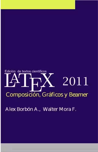 خرید و دانلود نسخه کامل کتاب LaTeX 2011 Composicion, graficos, diseno editorial, Inkscape y Beamer