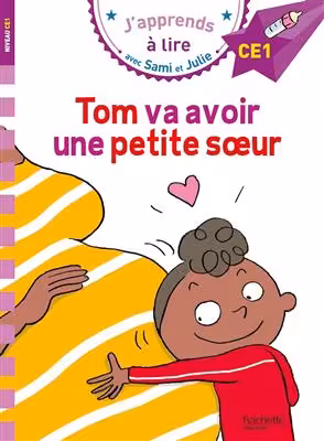 دانلود کتاب Sami et Julie CE1 Tom va avoir une petite