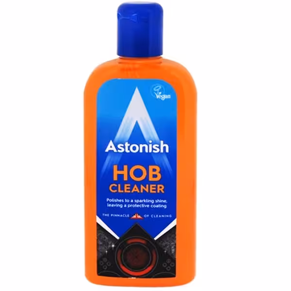 کرم پاک کننده آستونیش تمیز کردن سرامیک های شیشه ای و اجاق های مایکروویو 235 میلی لیتر Astonish