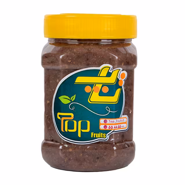 ترشی لیته بادمجان با سرکه بومی تاپ فروت 500 گرمی