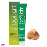 رنگ مو دورلایت (Dor Light) شماره 9.0 رنگ بلوند خیلی روشن حجم 100 میلی‌لیتر