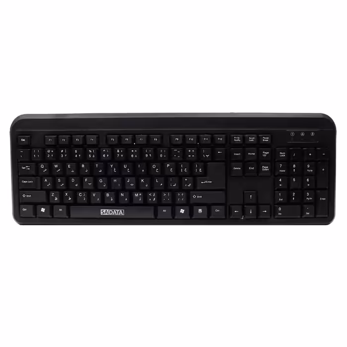 قیمت و خرید کیبورد با سیم سادیتا مدل SADATA SK-1800S
